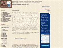 Tablet Screenshot of chefhome.com